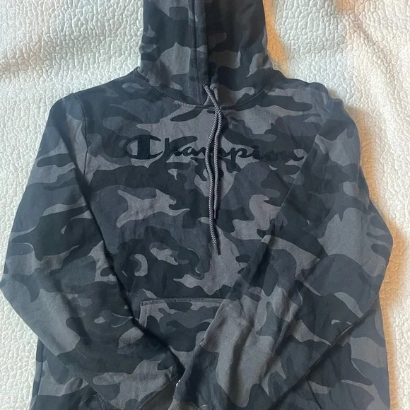 Champion Gray Camo Hoodie - Picture 5 of 5